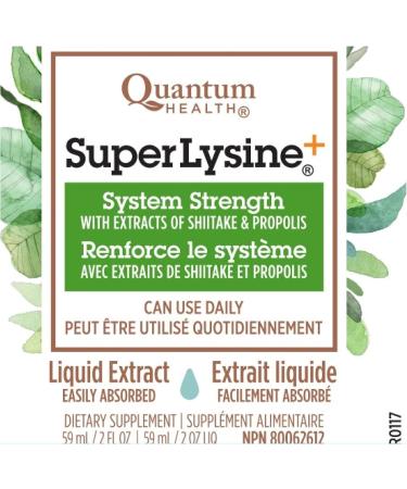 Quantum - SuperLysine+ Liquid Extract 2 oz - Buy Online on GoSupps.com
