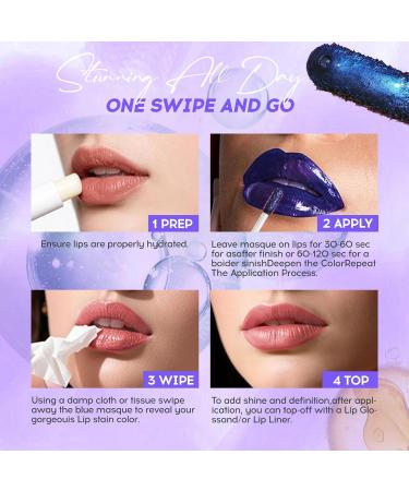  Beliky Girl Instant peel-off lip tint highly pigmented liquid lipstick long-lasting and non-sticky lip gloss (#07) - Buy Online on GoSupps.com