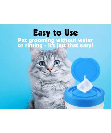 Petkin Kitty Eye Wipes - 40 Moist Wipes for Cats & Kittens - Gentle Eye Cleaning, Removes Dirt, Discharge & Tear Stains - Safe & Convenient Pet Wipes for Home or Travel - Buy Online on GoSupps.com