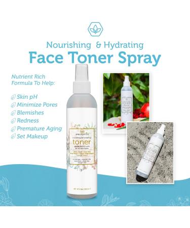 Era Organics Hydrating Face Toner - Anti-Aging Moisturizing Formula with Rose Water Apple Cider Vinegar & Witch Hazel for Women - Buy Online on GoSupps.com