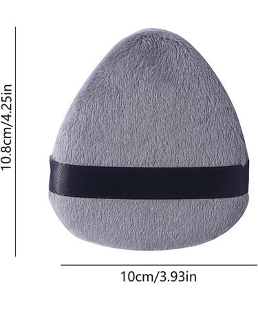 1Pc Large Drop Shape Velvet Powder Cosmetic Puff Women Soft Makeup Sponge Foundation Cream Beauty Make Up Powder Tools (Color : Black) - Buy Online on GoSupps.com