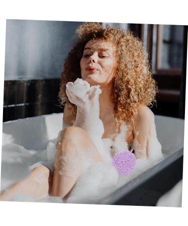 Didiseaon 4 Pcs Bath Balls & Loofahs - Exfoliating Shower Sponges & Bathing Tools for Kids | Hydrophilic Polyurethane Honeycomb Design - Buy Online on GoSupps.com