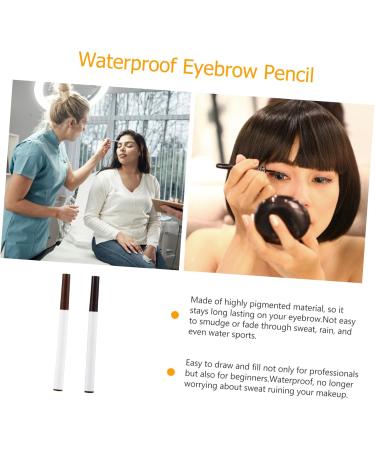  Didiseaon Didiseaon 6Pcs Eyebrow Pencil Four Fork Eyebrow Pencil Dark Brown Waterproof Makeup Eyebrow Cosmetic Eyebrow Pen Eyebrow Pen - Buy Online on GoSupps.com