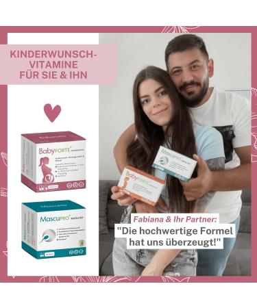 Baby Forte Folic Acid Plus (Without Iodine) | Vegan Pregnancy Vitamins | 180 Capsules | Essential Fertility & All B Vitamins - Buy Online on GoSupps.com