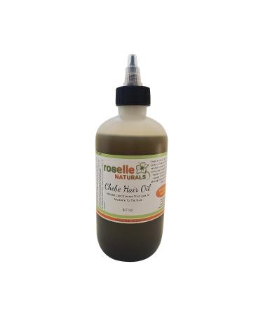 Roselle Naturals Chebe Hair Oil with Authentic Chad Chebe Powder - 8oz | African Hair Growth Oil for Itchy Scalp Relief and Breakage Prevention - Buy Online on GoSupps.com