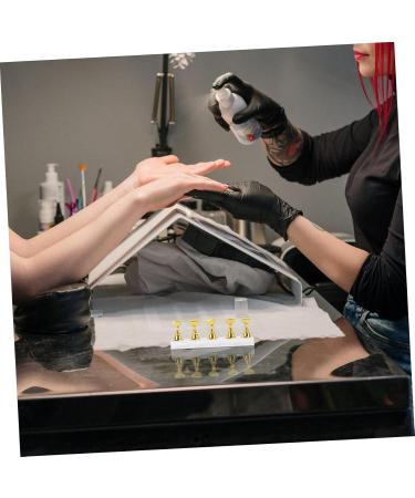 2 Sets Magnetic Nail Display Nail Display Stand False Practice Nail Stand Arcylic Fingernail Diy Display Stand Nail Tips Practice Holders Nail Tip Display Base Easel Manicure 2.5*1cm Golden - Buy Online on GoSupps.com