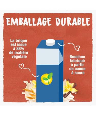 BJORG - Boisson v g tale l'avoine et vanille bio- La brique de 1 L - Buy Online on GoSupps.com