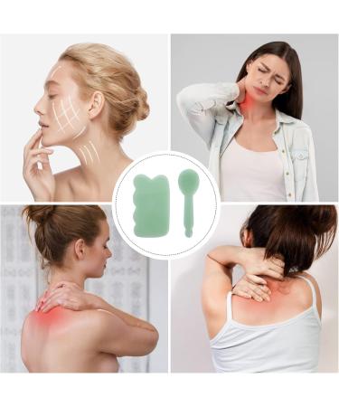 Minkissy Massage Board - Body Streak & Trigger Point Board - Premium Face Massage Tools & Skin Care Accessories - Real Acupuncture Sticks & Jade for Home Use - Buy Online on GoSupps.com