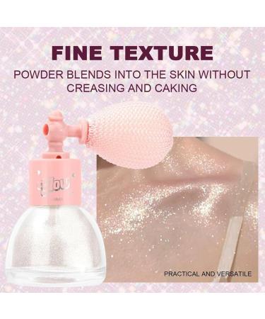  Rukjmqi Glitter Spray - Shimmering Body Powder 7g | Luminous Body Powder for Women Festival Makeup Party Halloween Concert - Buy Online on GoSupps.com
