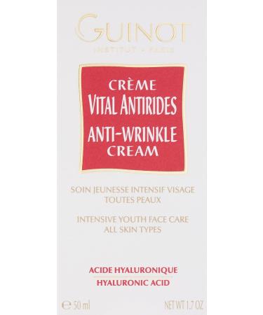 Guinot Vital Anti-Wrinkles Cream 1.4 oz - Hydrating Anti-Aging Skincare - Buy Online on GoSupps.com