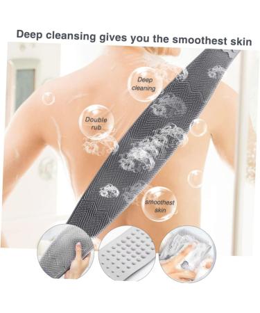 Bath Strip Loofah Sponge | Shower Back Washer & Cleaning Strap | Assorted Colors for Ultimate Cleansing - Buy Online on GoSupps.com