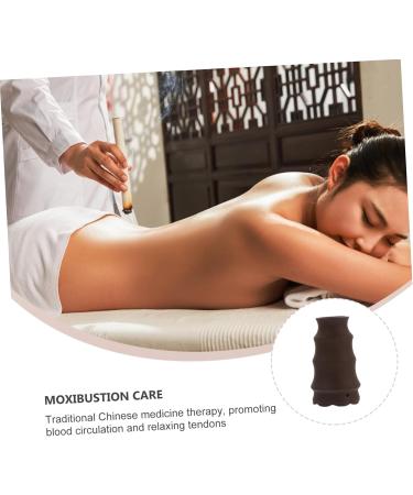 FRCOLOR MOXIBUSTION-TOP Full Body Massage Device | Multifunctional Moxa Rod Burner & Scratch Pot | Double Layer Moxibustion Tool in Purple - Relieve Stress & Enhance Wellness - Buy Online on GoSupps.com