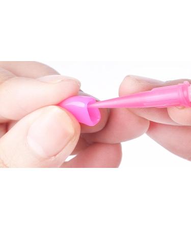 Joyjuly 100Pcs Cat Nail Caps Soft Paw Covers in 5 Colors with Glue Size M - International Shipping - Buy Online on GoSupps.com