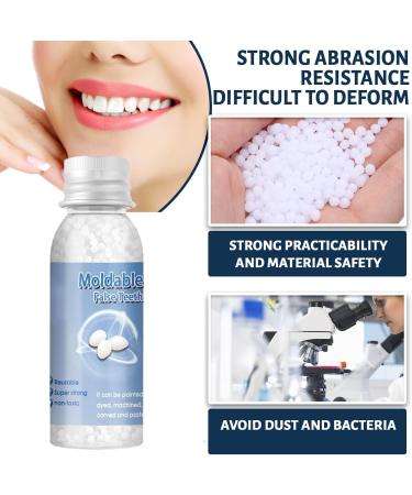 XIRUJNFD Tooth Repair Granules Temporary Tooth Repair Kit Temporary Tooth Filling Kit Tooth Repair Granules Kit Temporary Tooth for Everyone 2Pcs - Buy Online on GoSupps.com