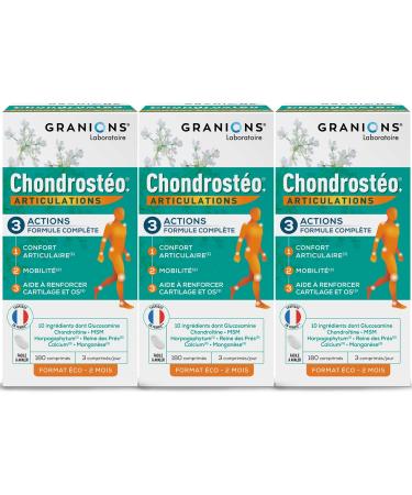 CHONDROSTEO+ 6 MONTHS - 3 x 180 tablets in blister pack