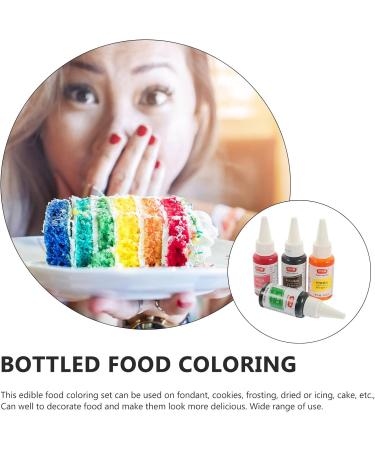 SOLUSTRE 4 Food Coloring Decor Cake Kit Kitchen Baking Supplies Candy Baking Supplies Icing Colors Cake Food Egg Coloring Kit Food Dye Cake Baking Supplies Christmas Xanthan Gum Water Oil - Buy Online on GoSupps.com