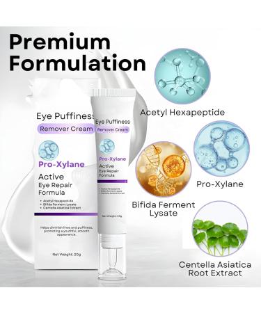 Anti-Puffiness Eye Cream Instant Temporary Firming Cream Moisturizing Eye Cream for Eye Bags and Under Eye Bags (3Pcs) - Buy Online on GoSupps.com