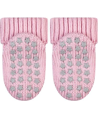 FALKE Unisex Baby Catspads Cotton Slipper Socks - Soft, Thick & Warm with Silicone Nubs for Grip - Pink (Thulit 8663) - Buy Online on GoSupps.com