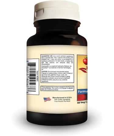 StrictionD with Glucohelp, Banaba Extract, Ceylon Cinnamon & Crominex 3+ - 100% All Natural Formula for Healthy Habits - Buy Online on GoSupps.com
