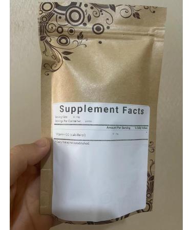 WonderLand Herbs Food Grade Vitamin D2 (calciferol) 35.3 Oz. - Buy Online on GoSupps.com