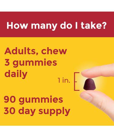 Nature Made Advanced Multivitamin Gummies for Him with Magnesium Citrate Calcium & All 8 B Vitamins Multivitamin for Men 90 Gummies 30 Day Supply 90 Count (Pack of 1) - Buy Online on GoSupps.com