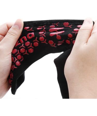 TWIFER Self-Heating Tourmaline Socks - Pain Relief Warmth | Unisex 6-Pack Black - Buy Online on GoSupps.com