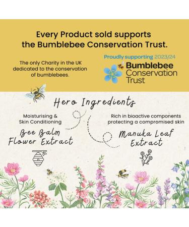 Heathcote & Ivory Busy Bees Vegan Honey Hand Cream Tin - 3.4oz | Nourishing Natural Moisturizer for Soft Skin | International Shipping Available - Buy Online on GoSupps.com