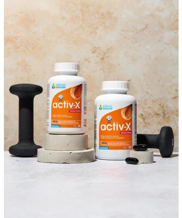 Platinum Naturals - Activ-X for Women 60 Softgels - Helps in Energy Production - Stamina and Recovery - Omega Absorb with Healthy Oils 60 count (Pack of 1) - Buy Online on GoSupps.com