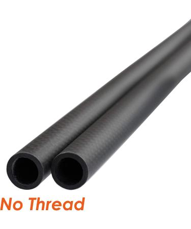 (2 Pcs) 40cm Carbon Fiber 15mm Rods for Rail Rod Support Systems - Lightweight Rods for Mattebox, Follow Focus & More - Buy Online on GoSupps.com