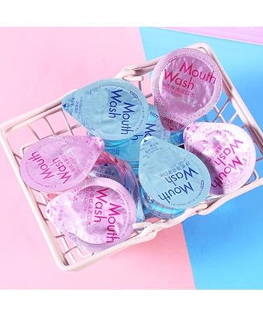 Travel Size Mundwater Mouthwash - Portable Rose Mint Breath Freshener 13ml x 20 Pieces | Refresh Your Mouth Anytime - Buy Online on GoSupps.com