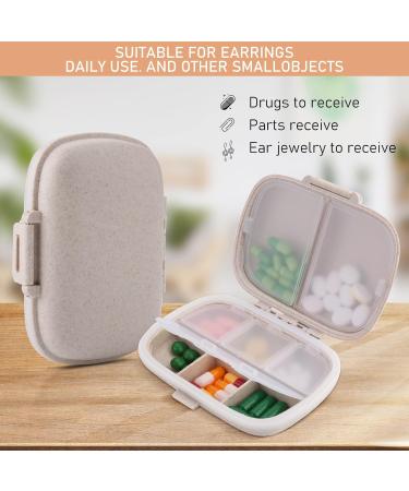 Sibba Pillen Organizer Box - Travel Size Cute Daily Medicine Container | Personal Storage Solution - Buy Online on GoSupps.com