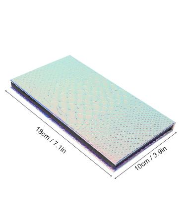 Magnetic Mermaid Empty Makeup Palette with Mirror | DIY Eyeshadow & Blush Set | Self-Adhesive Metal Stickers - Buy Online on GoSupps.com