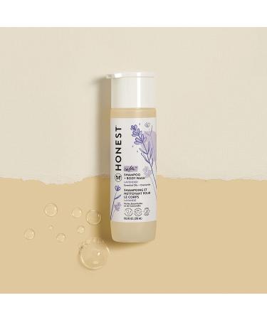 Honest Company Lavender Shampoo & Body Wash - 10 Fl. Oz | Gentle, Natural Formula - Buy Online on GoSupps.com