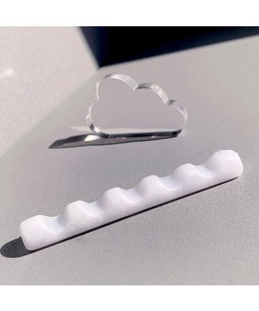 Shatterproof Manicure Pen Holder | Mini Nail Art Brush Stand for Girls - White - Buy Online on GoSupps.com