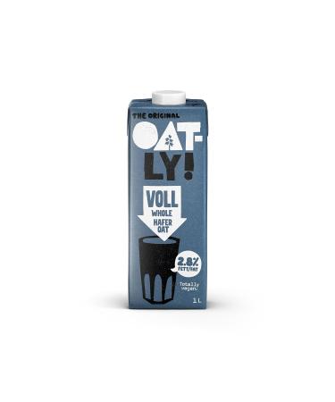 Oatly Oat Drink 2.8% Fat - Pack of 6 (6 x 1 Litre) | Delicious Dairy-Free Milk Alternative - Shop Internationally! - Buy Online on GoSupps.com