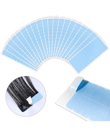 Ebanku 240 pieces replacement tapes for tape in hair extensions replacement tapes adhesive strip high adhesive power hair adhesive tape for hair extensions hair striking (blue) - Buy Online on GoSupps.com