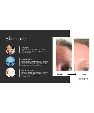 GroundUp Upcycled Coffee Oil for Skin & Hair | Natural Antioxidant-Rich Caffeine Oil for Moisturizing & Scalp Care | Sustainable Skincare - Buy Online on GoSupps.com