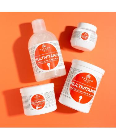 Kallos Masque pour Cheveux Multivitamin 1 L Sans parfum 1 l (Lot de 1) - Buy Online on GoSupps.com