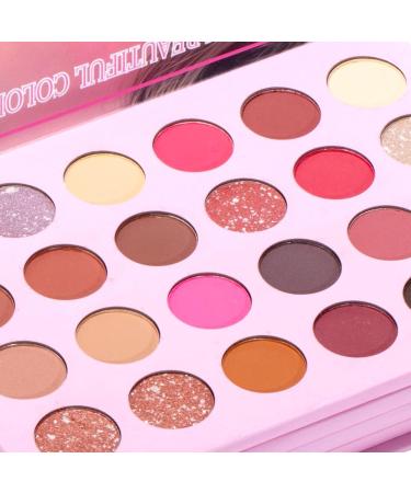  Yjkedfh Make-Up Palette for Face and Long-Lasting Waterproof 43 Colours Book-Style Coloured Eyeshadow Palette For Evening Meetings Travelling Photo Shooting Wedding Eyes Cheeks Christmas - Buy Online on GoSupps.com