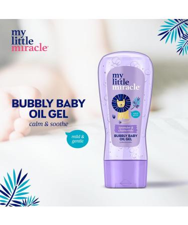 Bubbly Baby Gel l'huile de lavande et camomille Id al pour le massage de b b apaisant et apaisant pr vient la s cheresse 200 ml - Buy Online on GoSupps.com