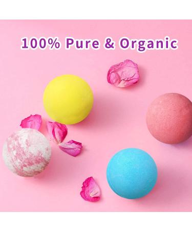 Bath Bombs for Kids - 10 Pack Bubble Bath Bombs Gift Set with Marine Toys Inside. Ideal Holiday Gift for Women, Girls, and Kids - Buy Online on GoSupps.com