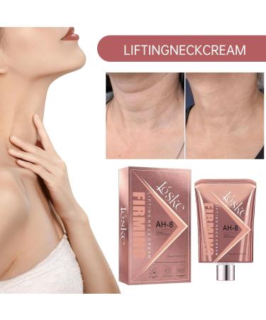 Loske AH-8 Firming Lifting Neck Cream Deep Hydration Formula with Peptides for Improved Elasticity and Firmness Enhanced Absorption (1) - Buy Online on GoSupps.com