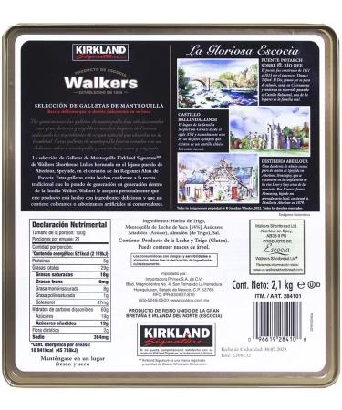 Kirkland Walkers Pure Butter Premium Shortbread Selection Scottish 4.6 LB - Buy Online on GoSupps.com