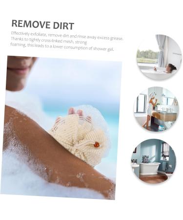 Buy NOLITOY 2pcs Bath Sponge Loofah - Relaxing Foam Bath Balls for Women | Shower Bubble Maker & Strainer - Buy Online on GoSupps.com