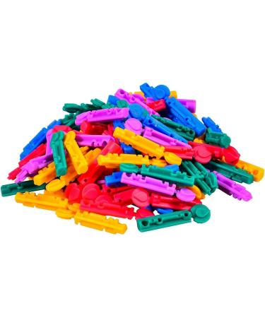 300 Count 30 Gauge Diabetic Lancets for Blood Testing - Fits Most Lancing Devices - Sterile Single Use Blood Sugar Lancets - Multicolored - Buy Online on GoSupps.com