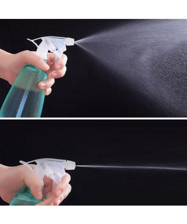 Diompirux 3-Piece 500ml Refillable Spray Bottles - Plastic Atomizer for Plants Hairdressers and More (Pink Blue Black) - Ideal for Garden Car and Home Use - Buy Online on GoSupps.com
