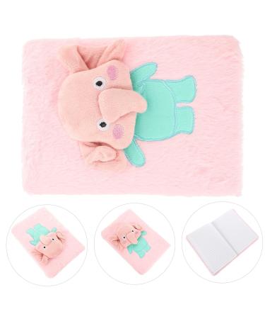 ABOOFAN Plush Diary Cartoon Notepad Plush Cover Journal Book Girl Accessory Girl Notebook Recording Book Fluffy Journal Book The Notebook Book Lovely Diary Book Child Paper Cute Handbook - Buy Online on GoSupps.com