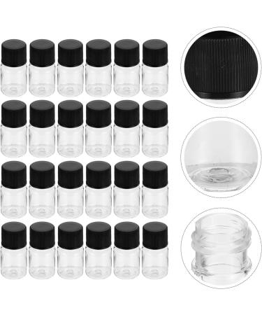 CIIEEO 50 Pack Refillable 5ml Plastic Oil Sample Bottles with Screw Caps - Empty Lotion & Soap Containers for eCommerce Shipping - Buy Online on GoSupps.com