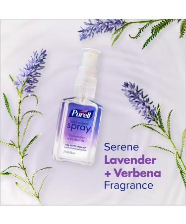 Buy PURELL Hand Sanitizer Spray with Essential Oils - Lavender & Verbena Travel-Size (2 fl oz Pack of 6) - Fast International Shipping - Buy Online on GoSupps.com