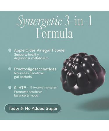 BIOMA Apple Cider Vinegar Gummies Sugar Free - ACV Gummies with 5-HTP & Prebiotic Fiber for Weight Loss Appetite Control & Digestive Health - GLP-1 Friendly (60 Gummies - 30 Day Supply) - Buy Online on GoSupps.com
